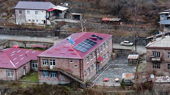 Ucom and SunChild NGO Install a Solar Plant in Alaverdi Kindergarten